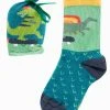 Frugi Organic Green Socks In A Bag - Dinosaur 1 Frugi Organic Green Socks In A Bag - Dinosaur -Wear Basics Store unnamed file 155
