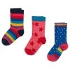 Frugi Organic Cotton Socks 3 Pack - Rainbow Star
