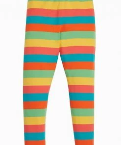 Frugi Natural Organic Rainbow Stripe Libby Printed Leggings -Wear Basics Store unnamed file 171