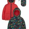Frugi Pink Reversible Toasty Bright Floral Jacket 2 Frugi Pink Reversible Toasty Bright Floral Jacket -Wear Basics Store unnamed file 182