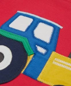 Frugi Natural Organic Red Long Sleeve T Shirt - Tractor 7 Frugi Natural Organic Red Long Sleeve T Shirt - Tractor -Wear Basics Store unnamed file 2 scaled