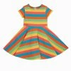 Frugi Organic Natural Rainbow Stripe Spring Skater Dress -Wear Basics Store unnamed file 200