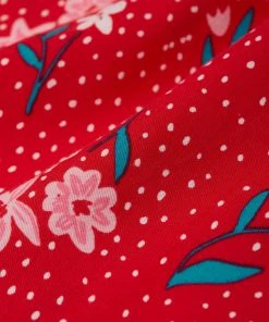 Frugi Red Maternity And Nursing Organic Floral Tunic -Wear Basics Store unnamed file 215 scaled