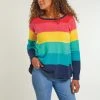 Frugi Organic Cotton Blue Rainbow Knitted Maternity Jumper -Wear Basics Store unnamed file 224