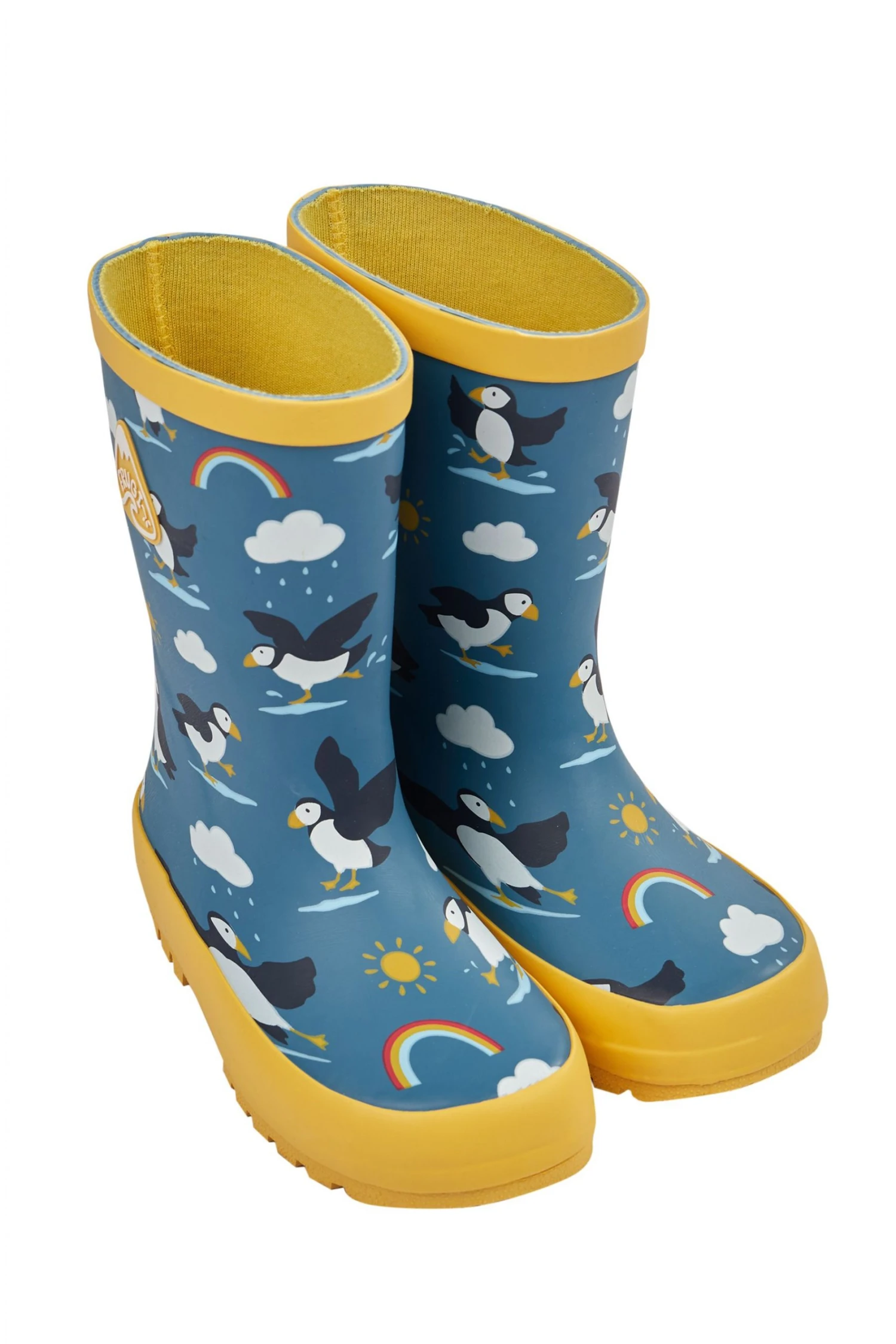 Frugi Blue Waterproof Wellington Boots 5 Frugi Blue Waterproof Wellington Boots - Image 3