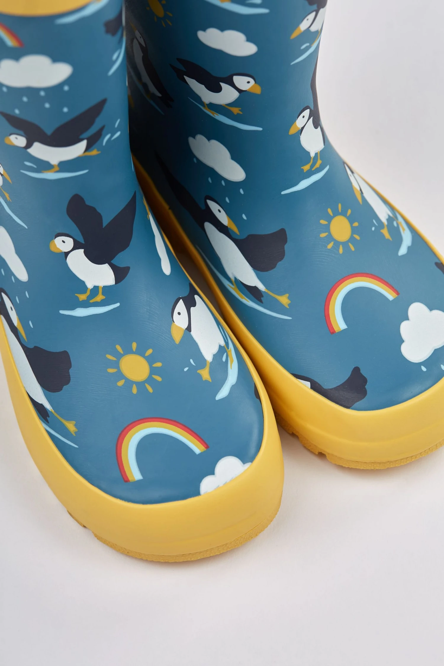 Frugi Blue Waterproof Wellington Boots 8 Frugi Blue Waterproof Wellington Boots - Image 6