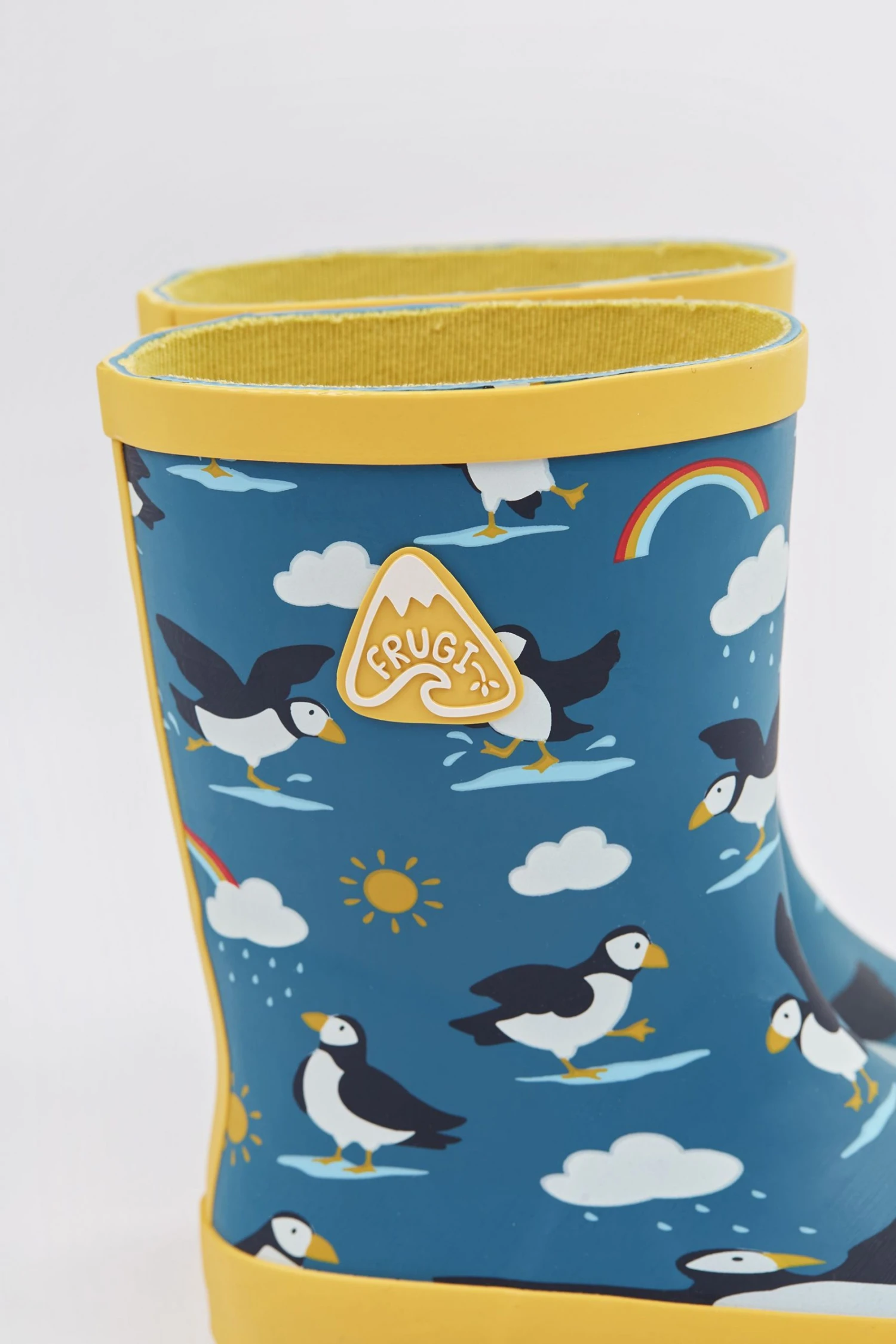 Frugi Blue Waterproof Wellington Boots 9 Frugi Blue Waterproof Wellington Boots - Image 7