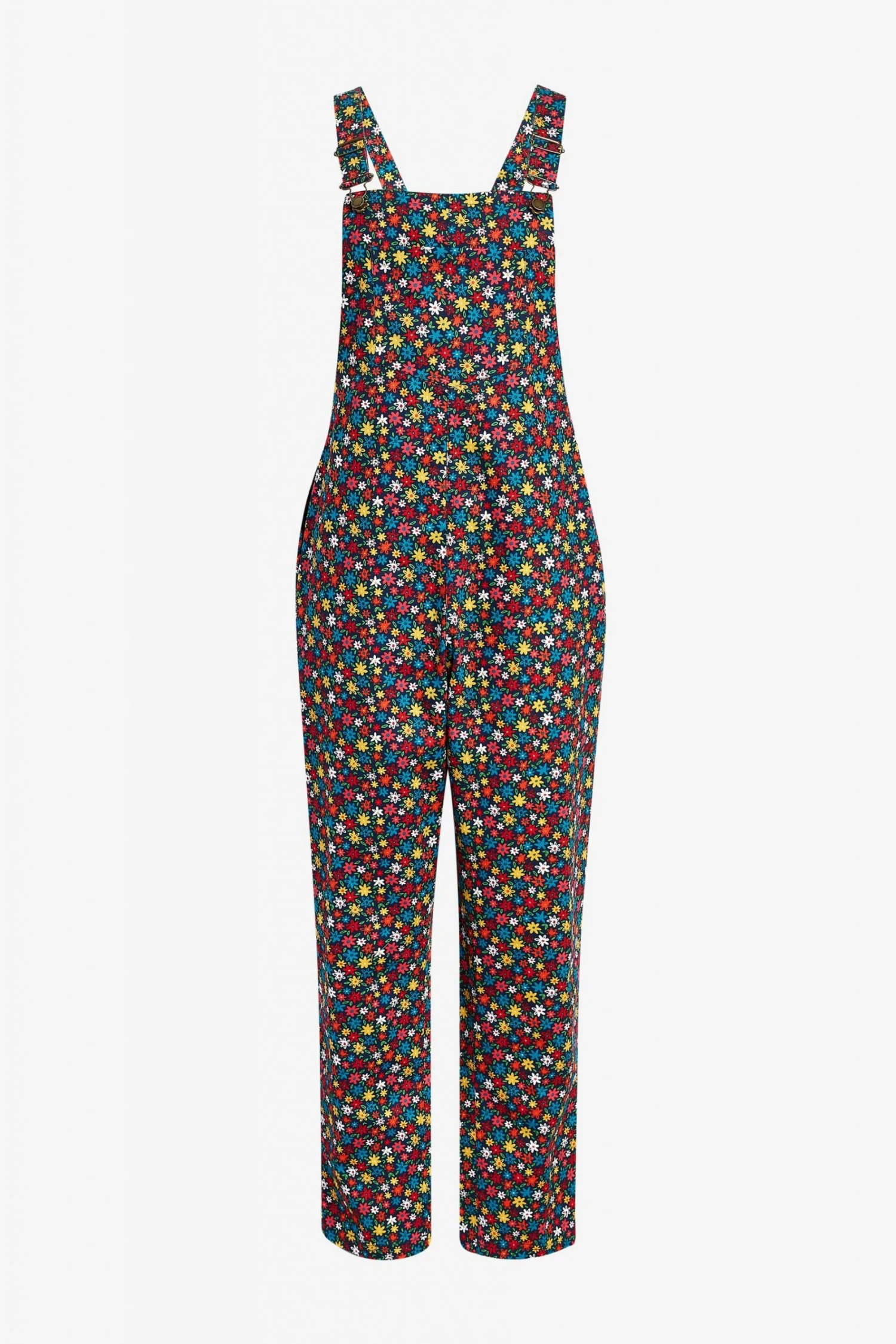 Frugi Blue Organic Daisy Maternity And Nursing Dungarees 8 Frugi Blue Organic Daisy Maternity And Nursing Dungarees - Image 6