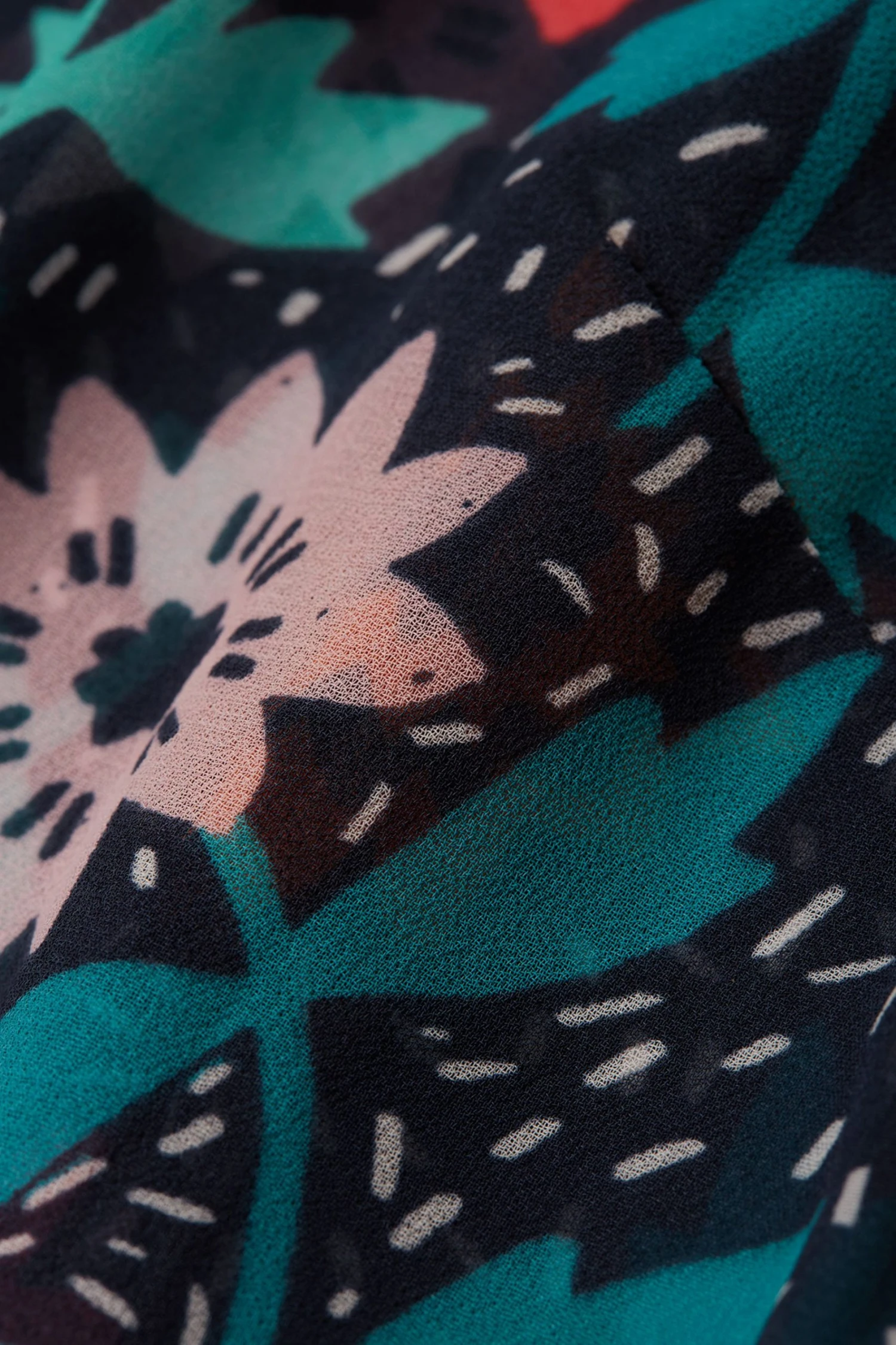 Frugi Maternity & Nursing Organic Navy Blue Dahlias Top 7 Frugi Maternity & Nursing Organic Navy Blue Dahlias Top - Image 5