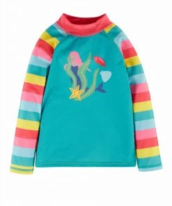 Frugi Blue Rainbow Stripe Mermaid UPF 50+ Sun Safe Rash Vest 11 Frugi Blue Rainbow Stripe Mermaid UPF 50+ Sun Safe Rash Vest -Wear Basics Store unnamed file 294 scaled