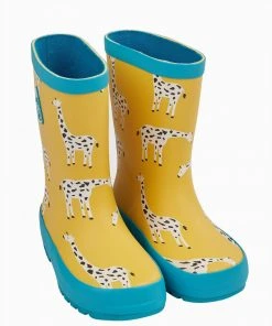 Frugi Yellow Giraffe Waterproof Wellington Boots -Wear Basics Store unnamed file 302 scaled
