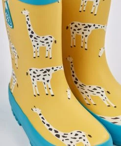 Frugi Yellow Giraffe Waterproof Wellington Boots -Wear Basics Store unnamed file 303 scaled