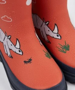 Frugi Orange Waterproof Wellington Boots -Wear Basics Store unnamed file 358 scaled