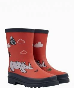 Frugi Orange Waterproof Wellington Boots -Wear Basics Store unnamed file 362
