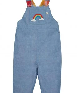 Frugi Pink Reversible Rainbow Check Dungarees -Wear Basics Store unnamed file 403 scaled