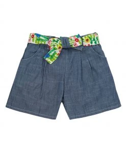 Frugi Blue Reversible Chambray Shorts -Wear Basics Store unnamed file 418 scaled