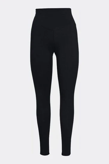 Frugi Organic Cotton Black Roll Top Maternity Leggings 5 Frugi Organic Cotton Black Roll Top Maternity Leggings - Image 3