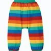 Frugi Red Rainbow Stripe Organic Cotton Harem Style Trousers -Wear Basics Store unnamed file 465
