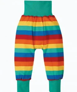 Frugi Red Rainbow Stripe Organic Cotton Harem Style Trousers -Wear Basics Store unnamed file 467 scaled