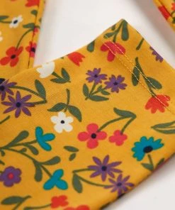 Frugi Organic Cotton Yellow Floral Leggings -Wear Basics Store unnamed file 483 scaled