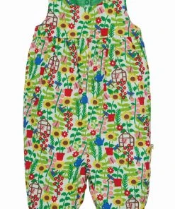 Frugi Green Reversible Daisy Dungarees -Wear Basics Store unnamed file 540 scaled