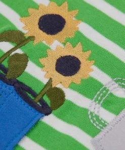 Frugi Green Organic Stripe National Trust Gardening T-Shirt -Wear Basics Store unnamed file 56 scaled