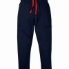 Frugi Navy Blue Organic Cotton Plain School Joggers