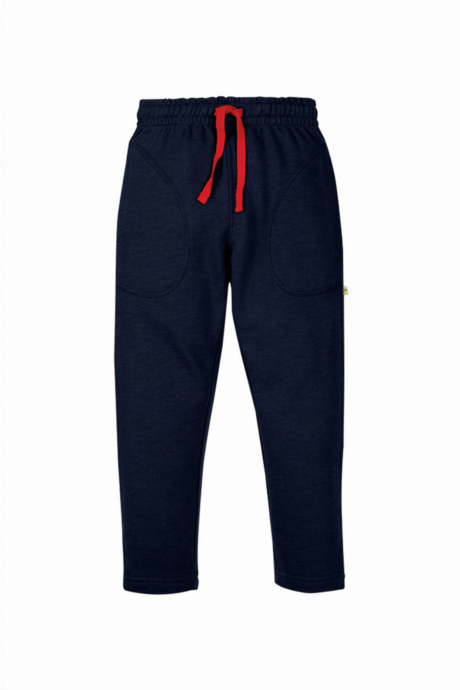 Frugi Navy Blue Organic Cotton Plain School Joggers 3 Frugi Navy Blue Organic Cotton Plain School Joggers