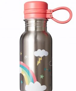 Frugi Natural Reusable 400ml Steel Bottle