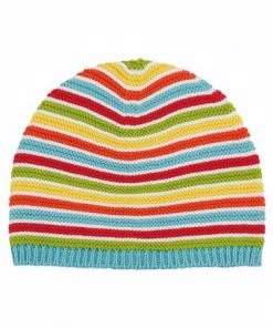 Frugi Natural Organic Cotton Knitted Hat - Rainbow Stripe 9 Frugi Natural Organic Cotton Knitted Hat - Rainbow Stripe -Wear Basics Store unnamed file 636
