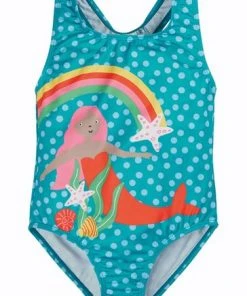 Frugi Blue Mermaid Rainbow UPF 50+ Seaside Swimsuit -Wear Basics Store unnamed file 639
