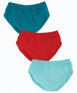 Frugi Organic Cotton Red, Teal And Blue 3 Pack Briefs -Wear Basics Store unnamed file 680 scaled