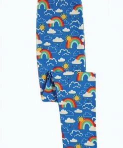 Frugi Blue Rainbow Skies Organic Cotton Super Stretch Leggings -Wear Basics Store unnamed file 696