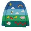 Frugi Natural Organic Cotton Cardigan - Farm Animals