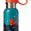 Frugi Blue Octopus Splish Splash Steel Bottle