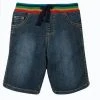 Frugi Blue Organic Cotton Stretch Denim Comfy Shorts -Wear Basics Store unnamed file 742