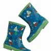 Frugi National Trust Blue Hedgehog Wellington Boots -Wear Basics Store unnamed file 748