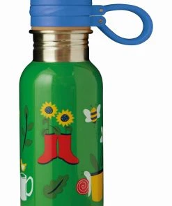 Frugi X The National Trust Green Splish Splash Steel Bottle