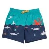 Frugi Blue Sea Shark UPF 50+ Recycled Board Shorts -Wear Basics Store unnamed file 754
