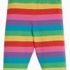 Frugi Multi Organic Foxglove Rainbow Stripe Shorts