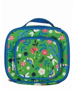 Frugi Green Floral Recycled Pack A Snack Lunch Bag -Wear Basics Store unnamed file 804