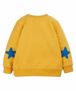 Frugi Organic Yellow Tractor Sweatshirt -Wear Basics Store unnamed file 810 scaled