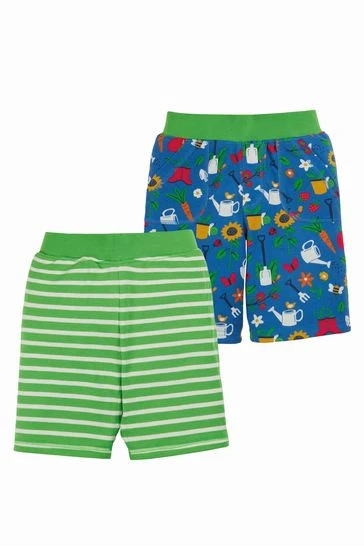 Frugi Green Organic The National Trust Garden Reversible Shorts 9 Frugi Green Organic The National Trust Garden Reversible Shorts - Image 7