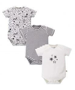 Frugi White Organic Cotton Body 3 Pack