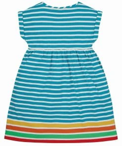 Frugi Blue Organic Rainbow Dress -Wear Basics Store unnamed file 85 scaled