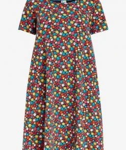 Frugi Womens Blue Organic Natalie Floral Maternity Dress -Wear Basics Store unnamed file 96