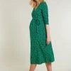 Frugi Maternity & Nursing Organic Green Leopard Print Dress -Wear Basics Store unnamed file 97